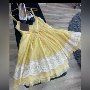 Louis Vuitton Yellow Dress NWT / S /36
